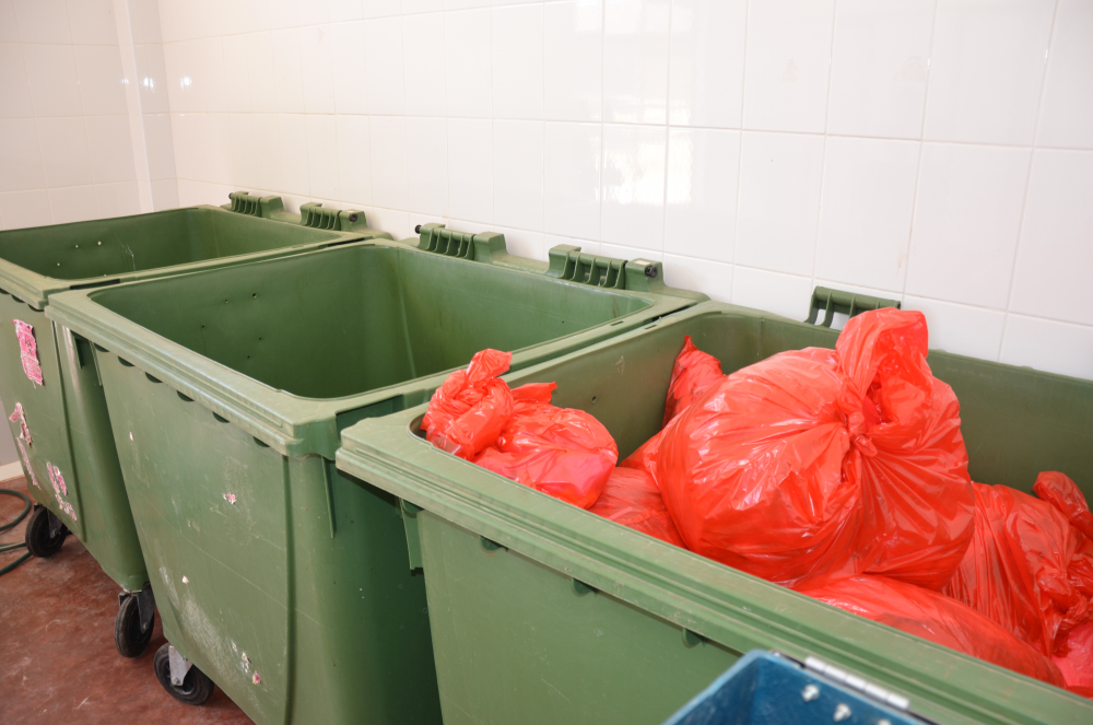 Identifican correcto almacenamiento de residuos hospitalarios en